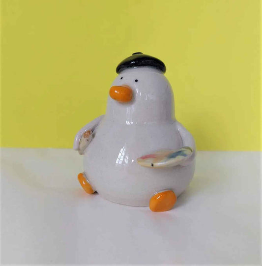 Quackson Pollock (Artist Duck)