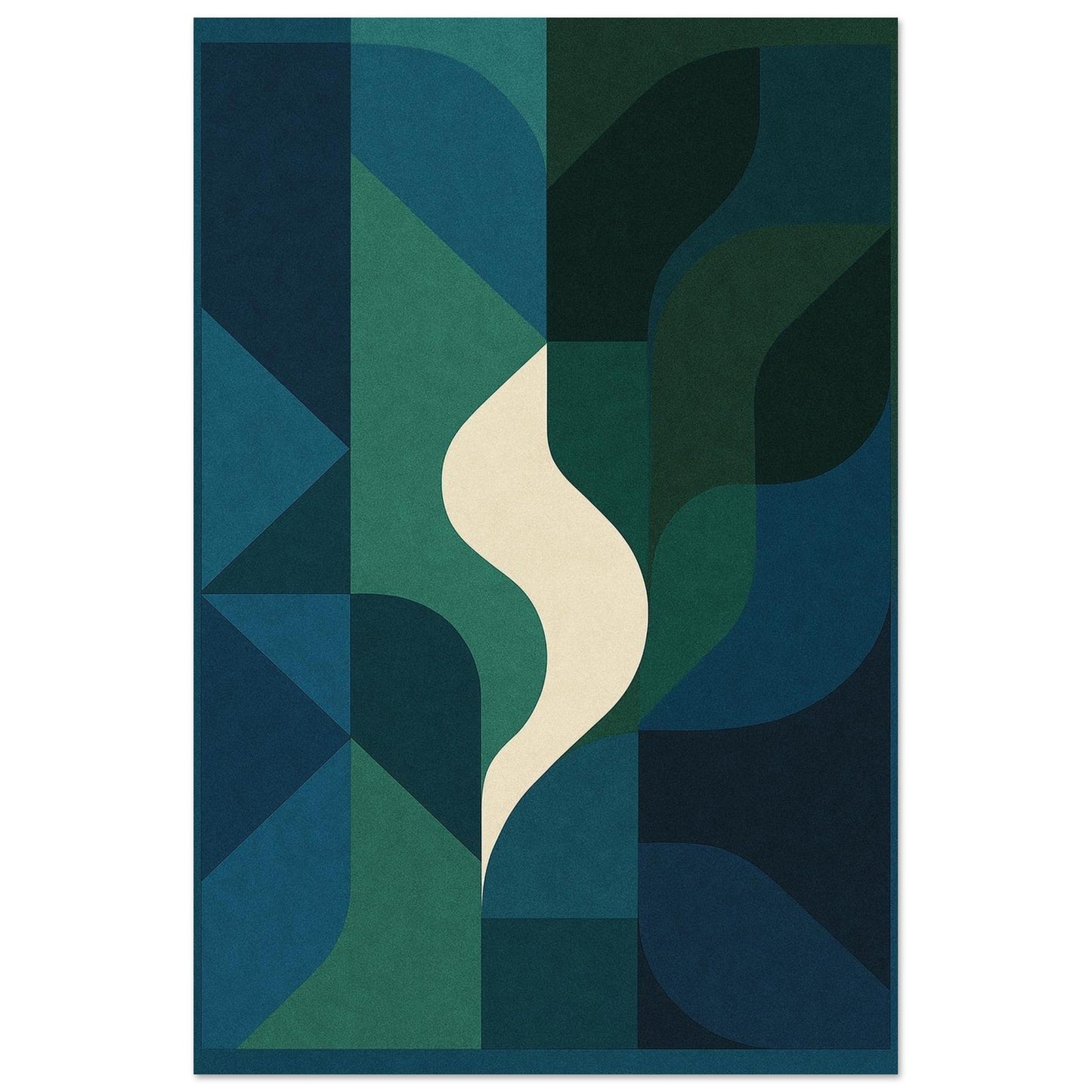 Abstract Night - Premium Matte Paper Poster