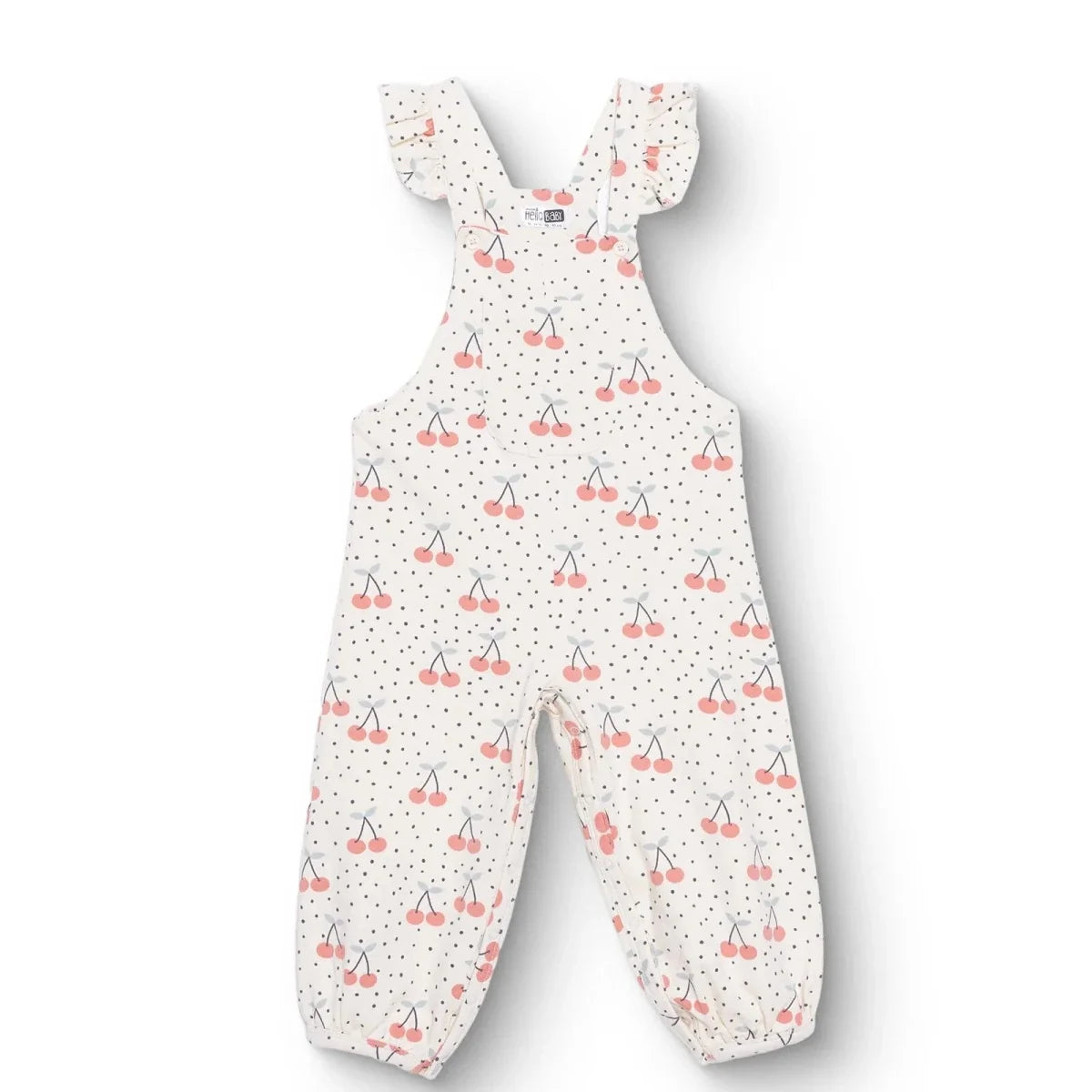 HelloBaby Ribbed Baby Dungarees & T-Shirt Set (6-9 Months to 4-5 Years)