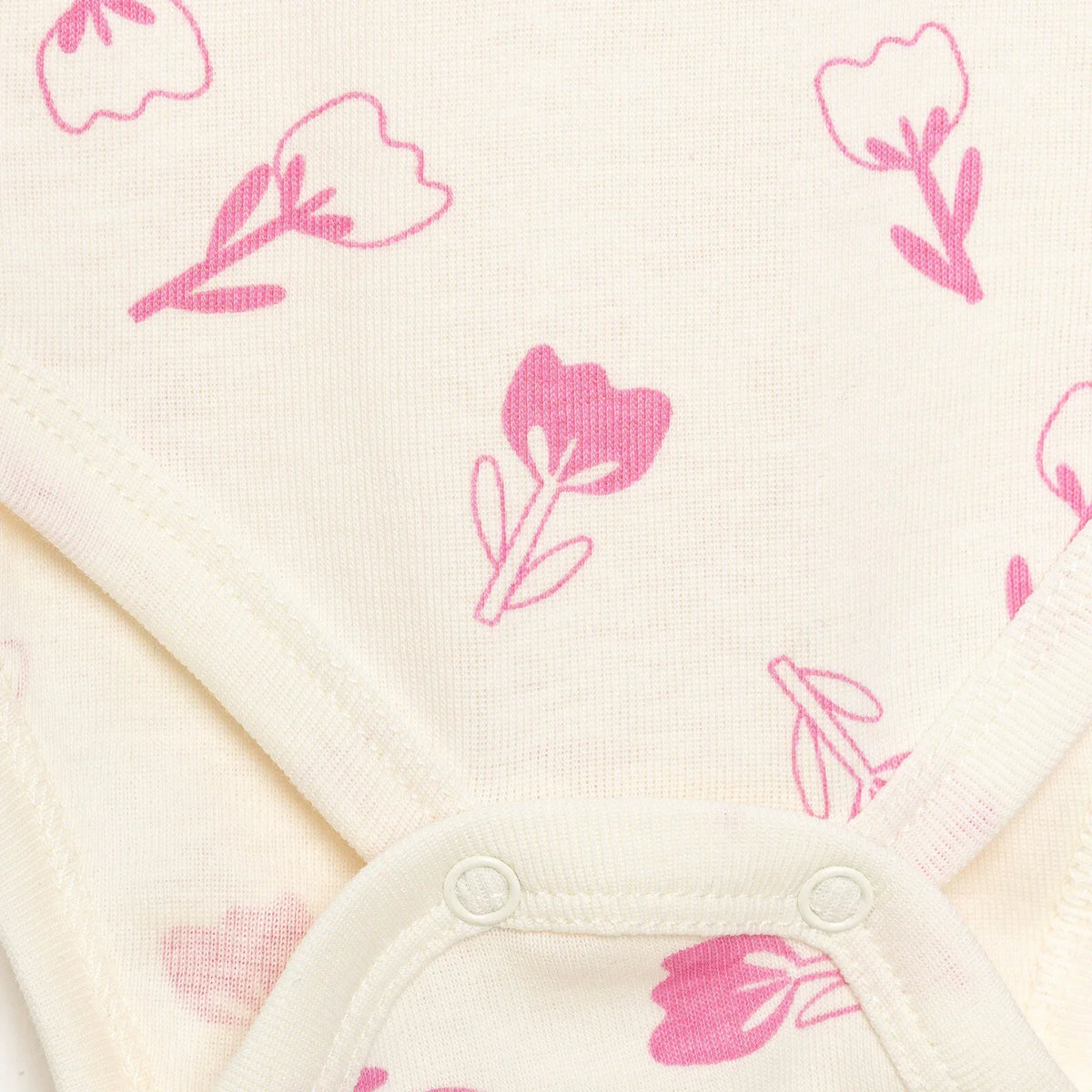 HelloBaby 2 Pack Floral Print Long Sleeve Baby Bodysuits (3 Months to 3 Years)