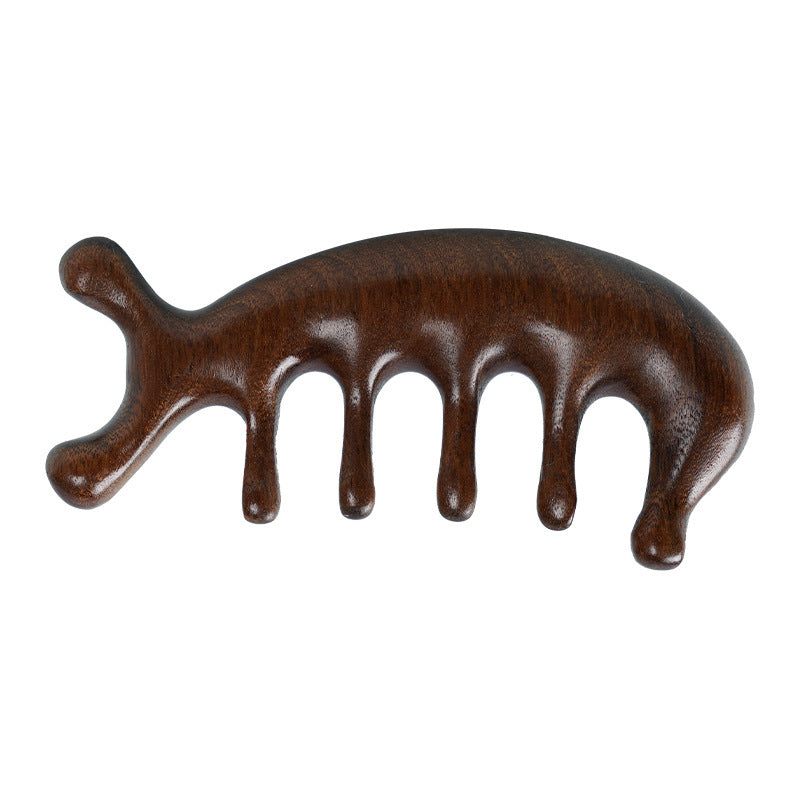 Unisex Five Teeth Massage Comb