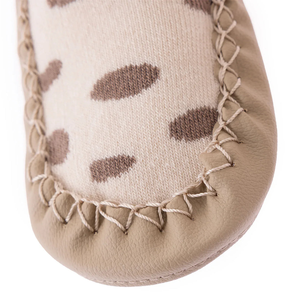 HelloBaby Spotty Dog Print Slipper Baby Socks