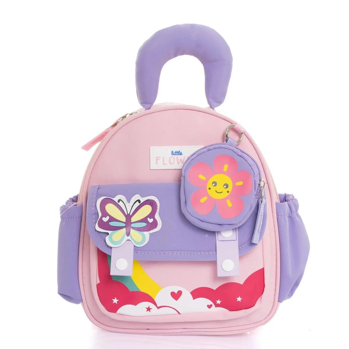 HelloBaby Flower and Butterfly Kids Bag (One Size)