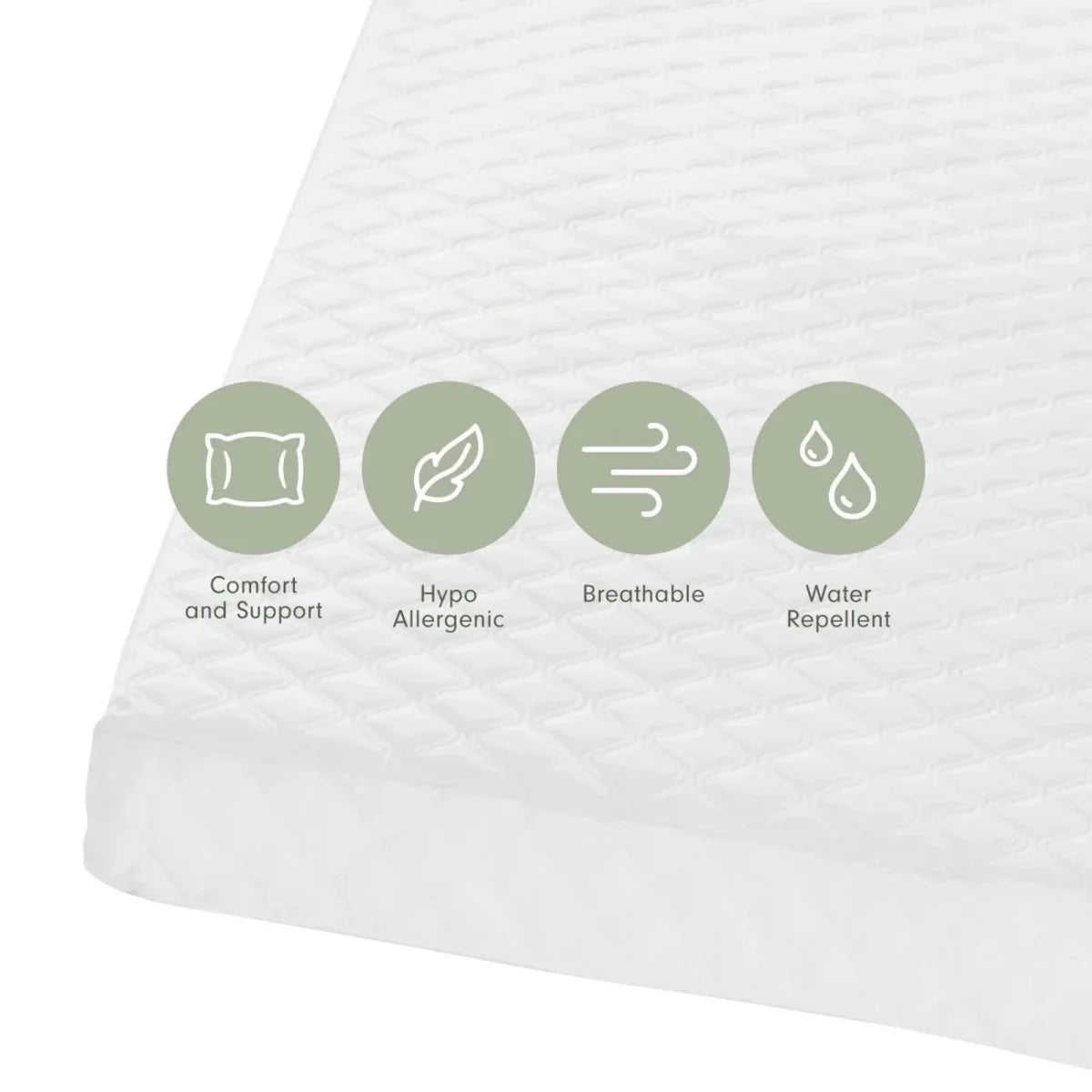 Tutti Bambini Sprung Cot Bed Mattress 70x140cm