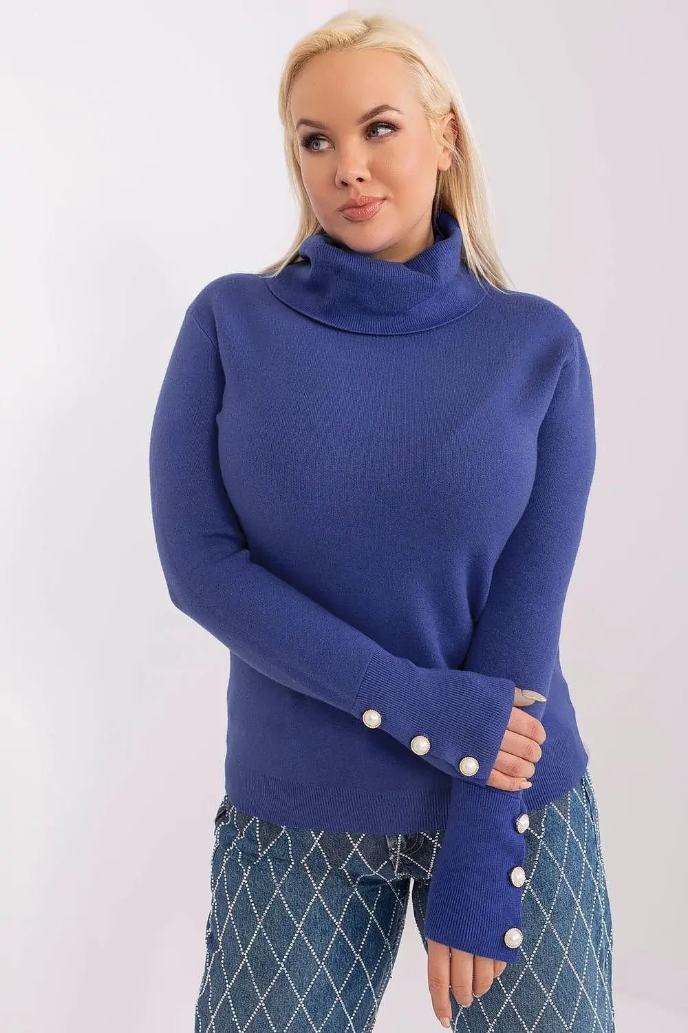 Factory Price lightweight and pleasant viscose turtleneck sweater