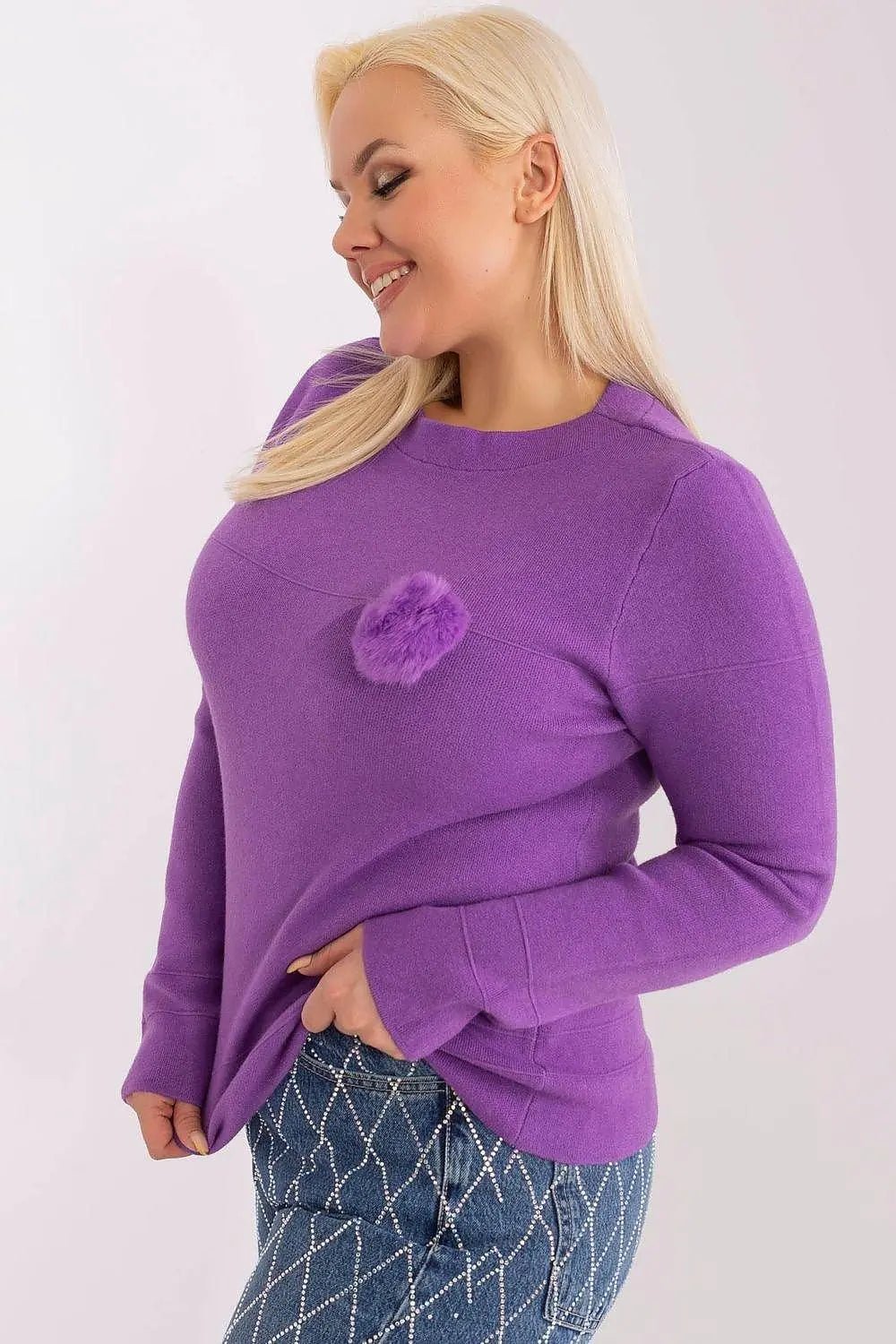 Factory Price skin-friendly viscose womens sweater