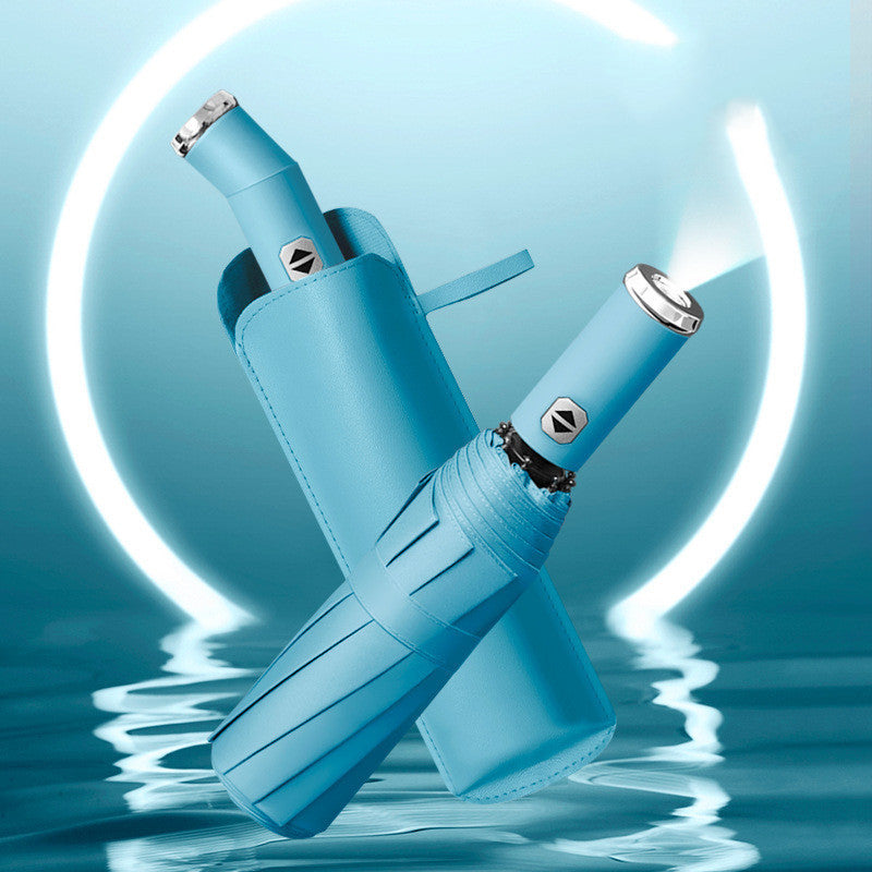 L.E.D Fitted Automatic, Wind-resistant Umbrella