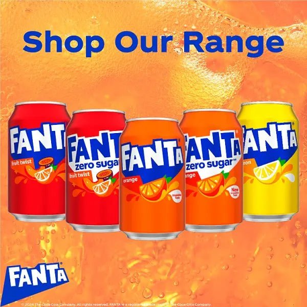 Fanta Orange 24 x 330ml (Case of 24)