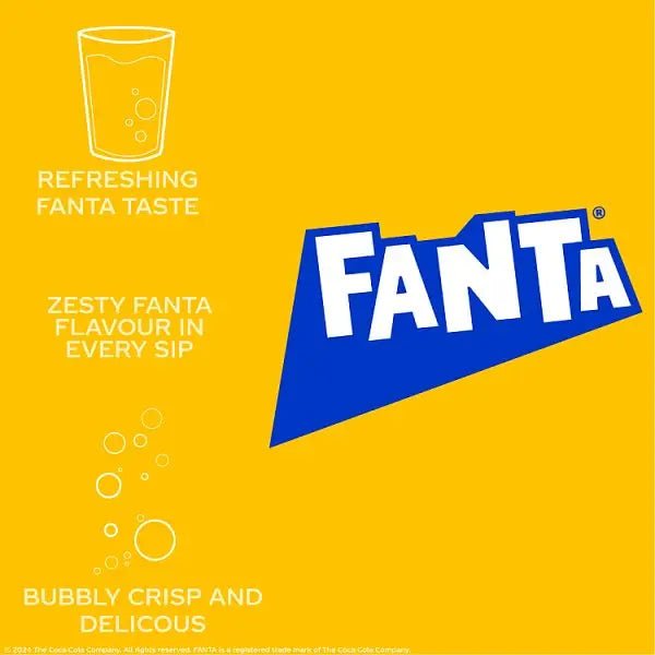 Fanta Orange 24 x 330ml (Case of 24)