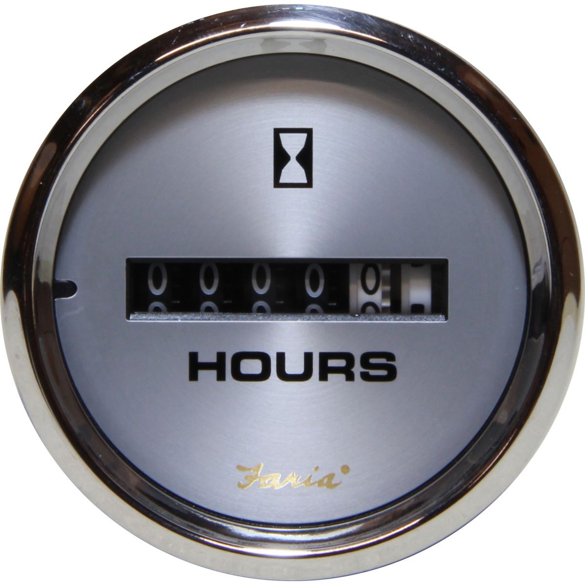 Faria Beede Hourmeter Gauge in Kronos Style (12V / 24V) FAR19020