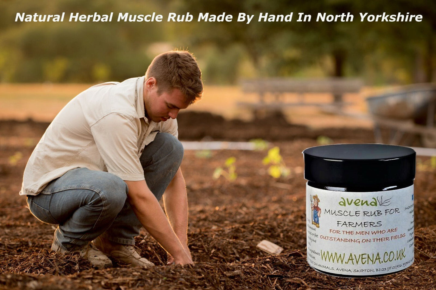 Farmer Gifts Muscle Rub Herbal Natural Gift For a Farmer