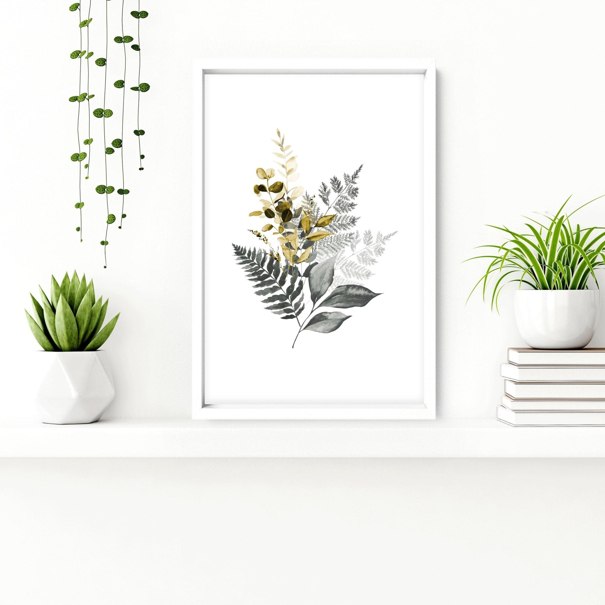 Bathroom framed prints | set of 3 wall art