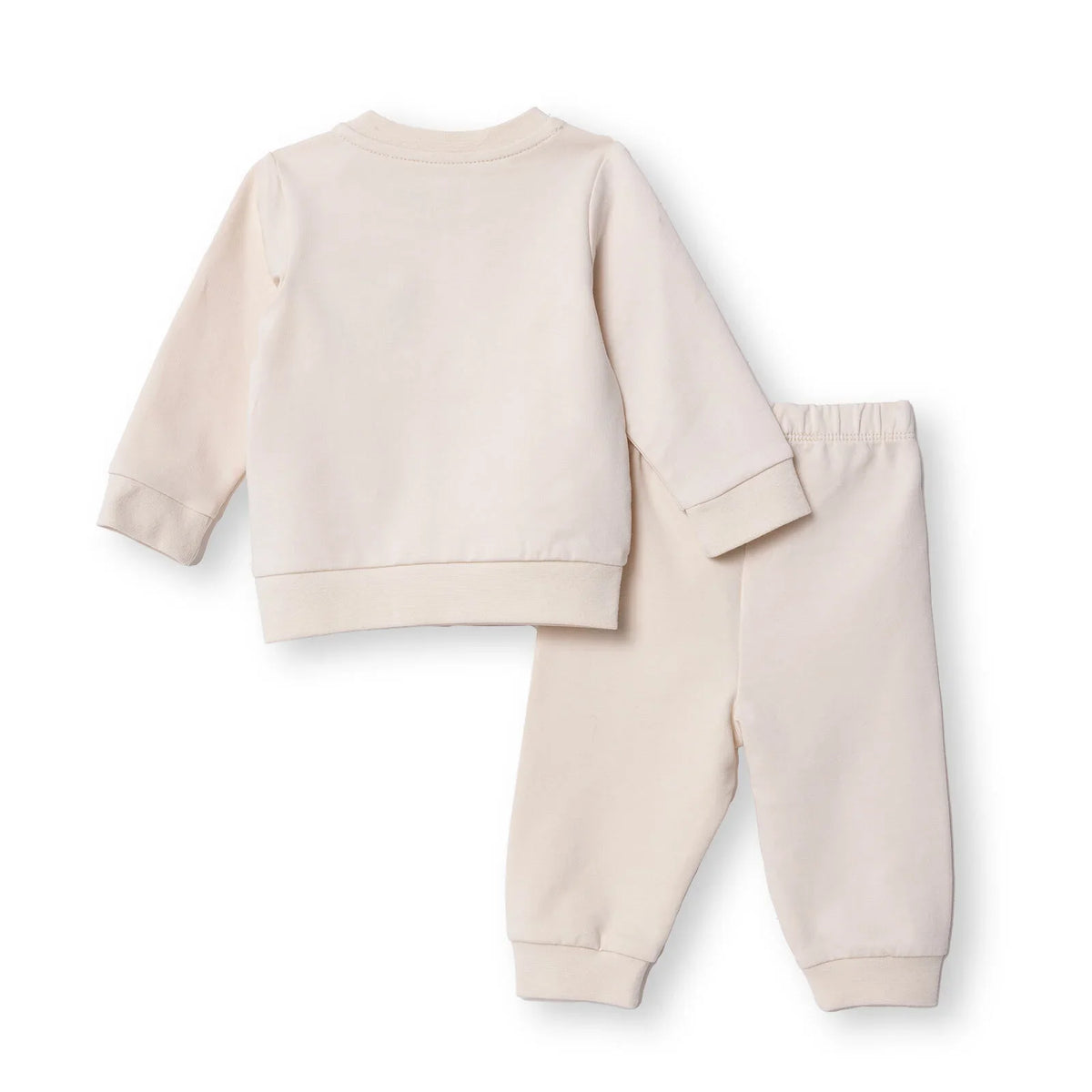 HelloBaby Bear Print Baby Sweatshirt & Leggings Set (1-3 Months to 12 Months)