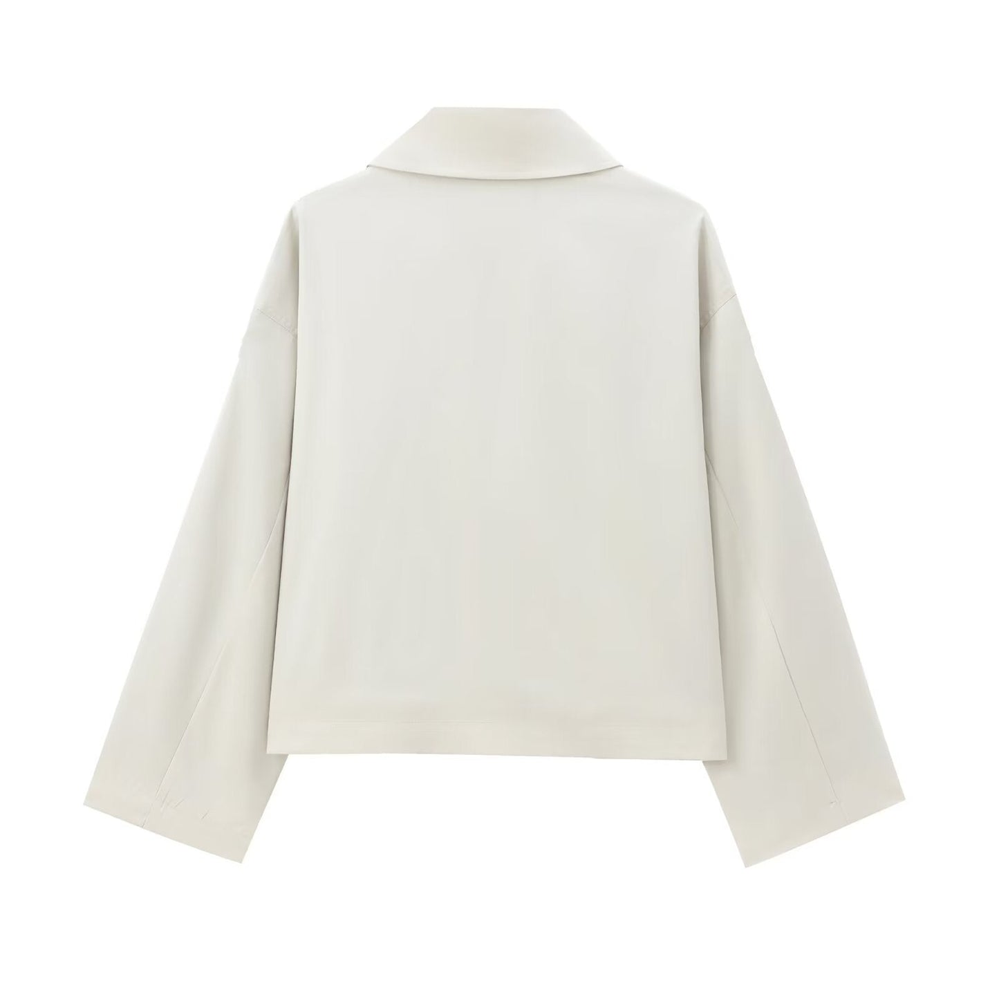 Women's British Style Short Lapel Trench Coat