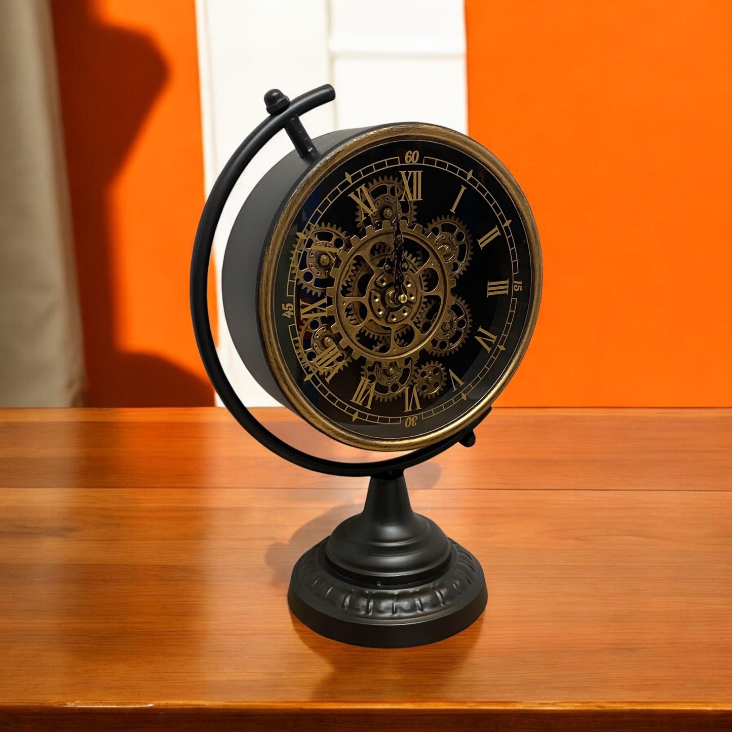 43CM GLOBE CLOCK