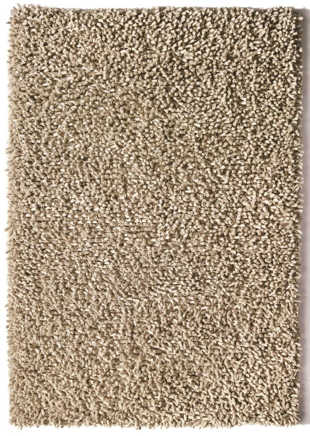 Maine Oyster Shaggy Pile Wool Rug