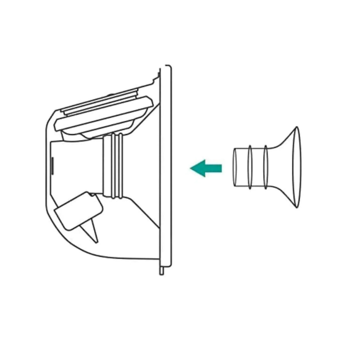 Fraupow Silicone Pump Insert 15mm