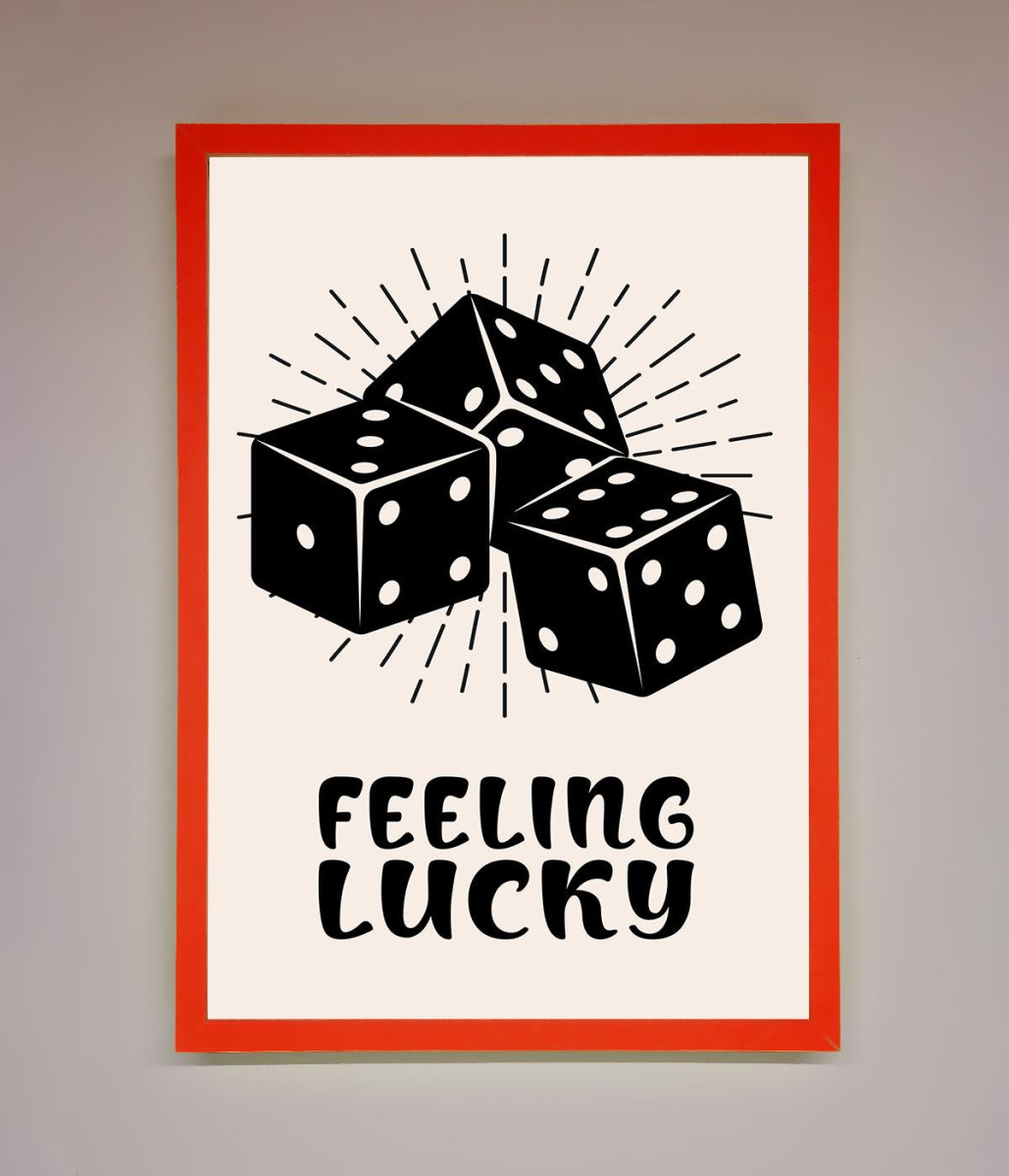 Feeling Lucky Framed Poster