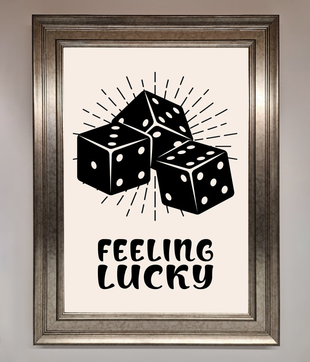 Feeling Lucky Framed Poster