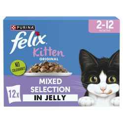 Felix Kitten Mixed Selection in Jelly 48 x 85g