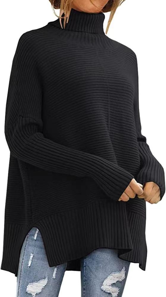Lazy Wind Bat Sleeve Loose Pullover Sweater