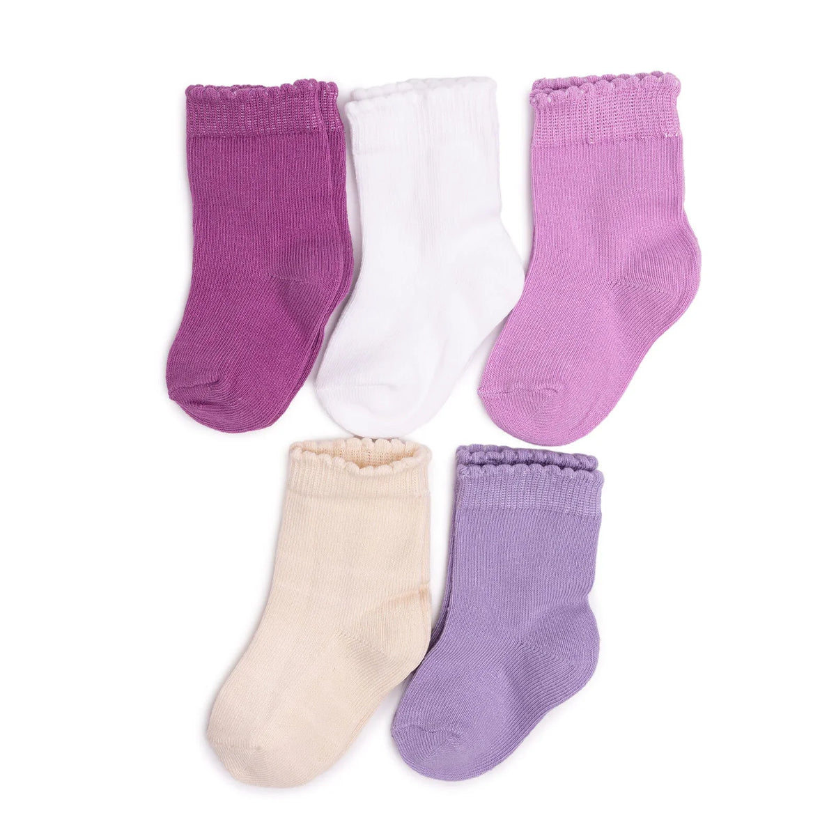 HelloBaby 5 Pack Ankle Baby Socks (Newborn to 4-5 Years)