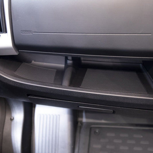For Fiat Ducato RAM ProMaster Lower Dashboard Rubber Inserts & Mats – Black