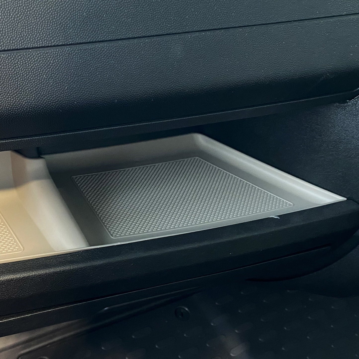For Vauxhall Movano Lower Dashboard Rubber Inserts/Mats Light Grey | Auto-Trail Motorhome & Camper | Van-X