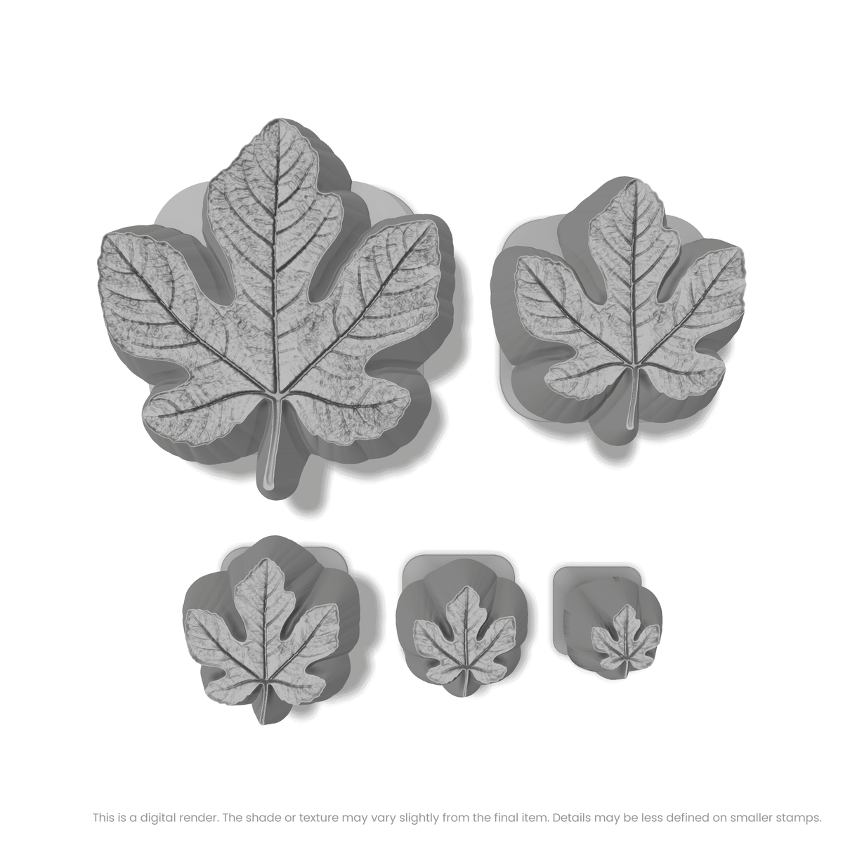 Fig Leaf Stamps - Photo Textured