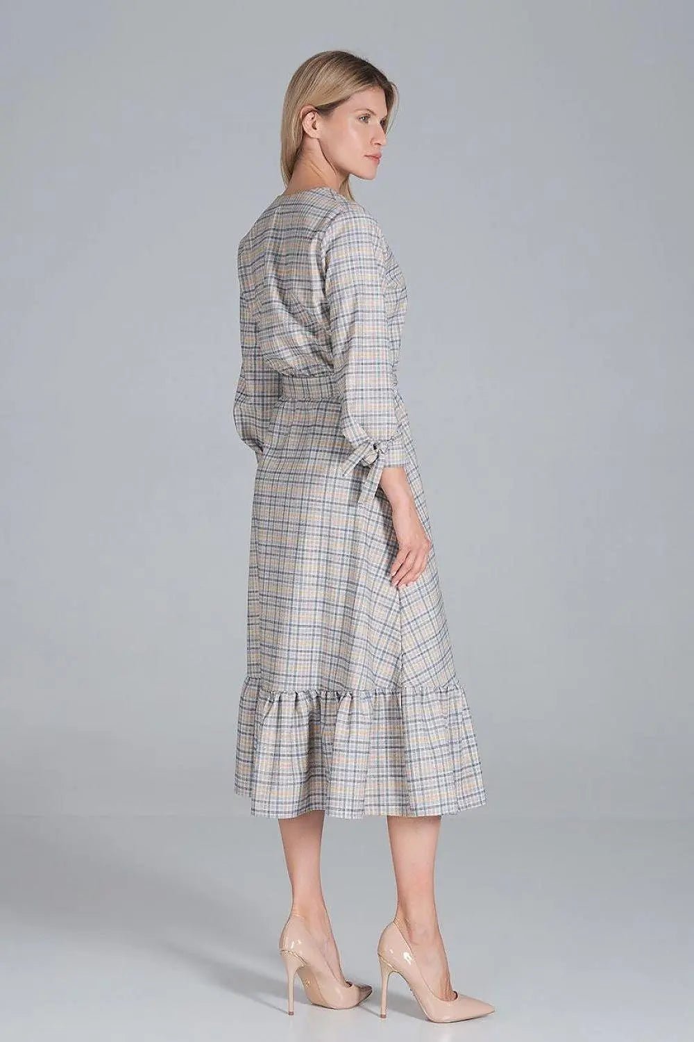 Figl elastic band maxi dress