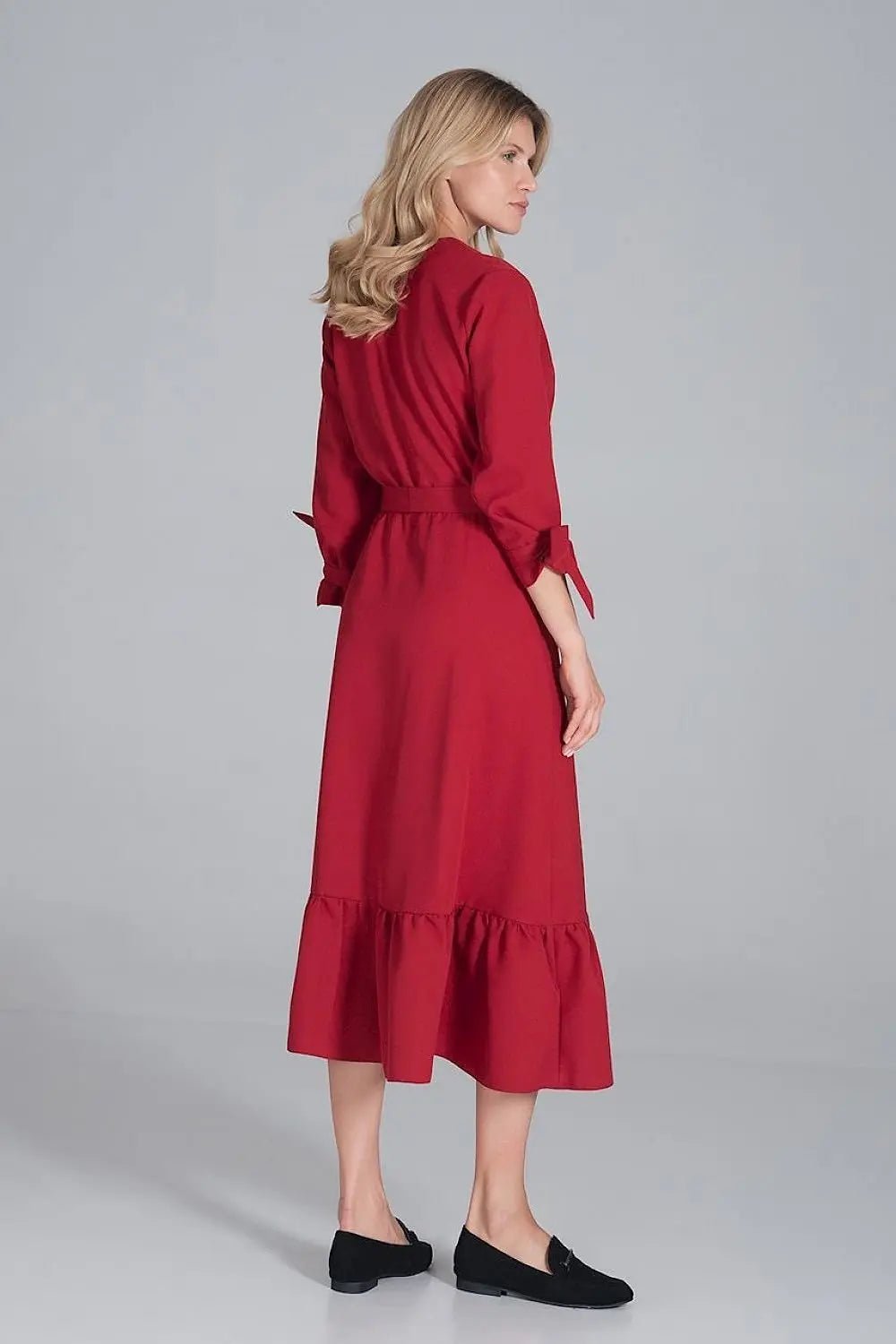 Figl elastic band maxi dress