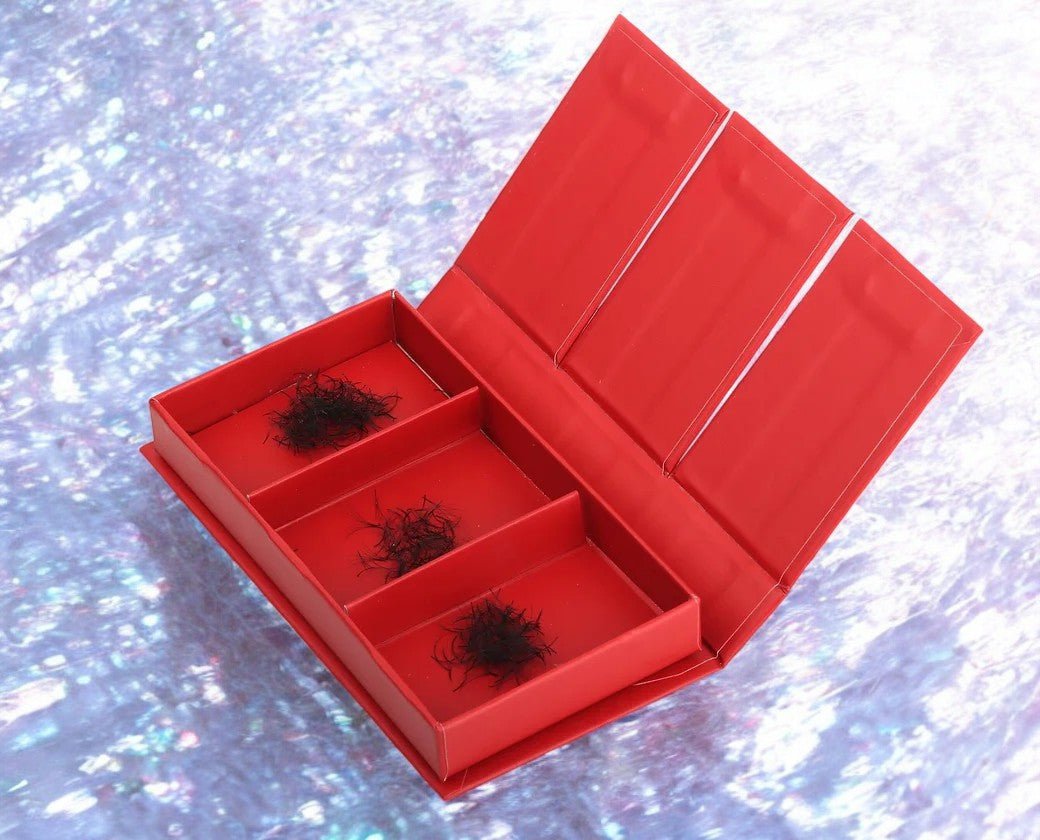 Loose Promade Premade Fans Mixed Box Smaller Sizes