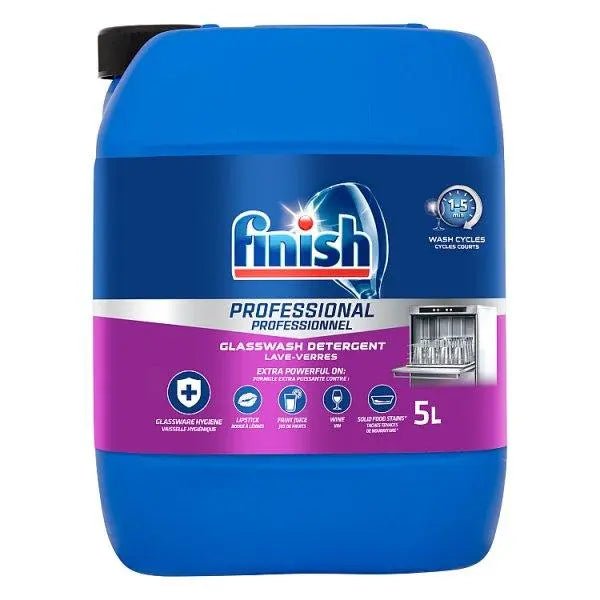 Finish Professional Glasswash Detergent 5L