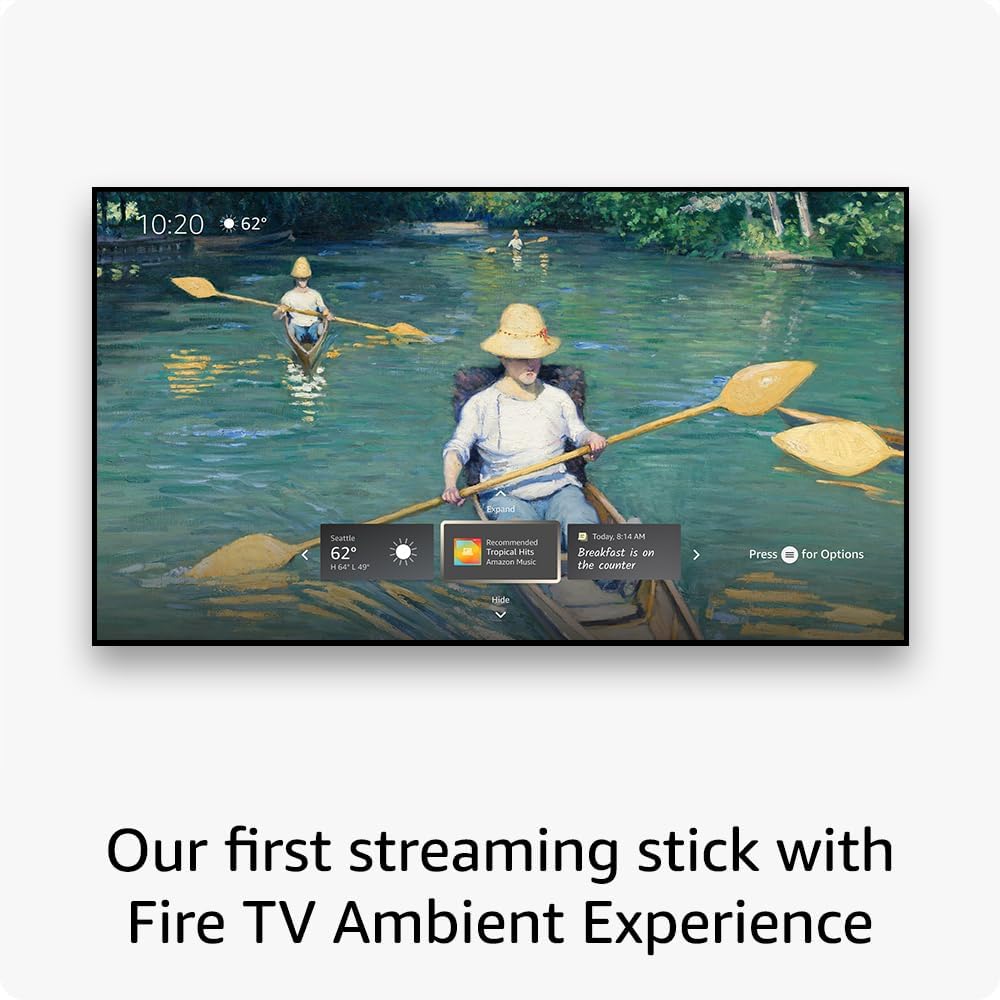 Fire TV Stick 4K Max – Ultra HD Streaming with Alexa Voice