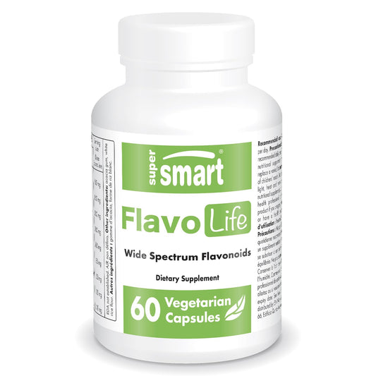 Supersmart FlavoLife Flavonoid Complex - Non-GMO & Gluten Free | 60 Veg Capsules