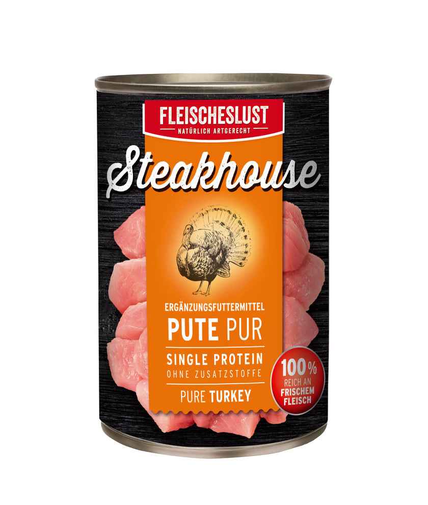 Fleischeslust Steakhouse Pure Turkey (6 x 400g)