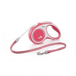 flexi New Comfort S Cord 5 m, red