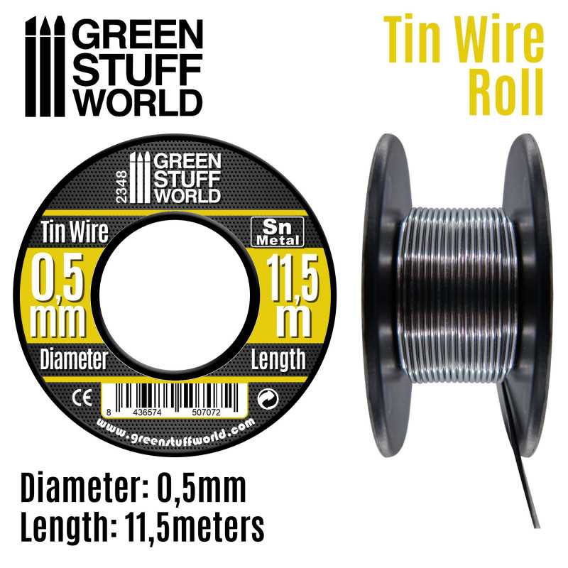 Flexible Tin Wire Roll | Green Stuff World