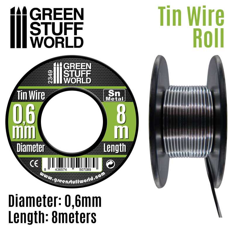 Flexible Tin Wire Roll | Green Stuff World
