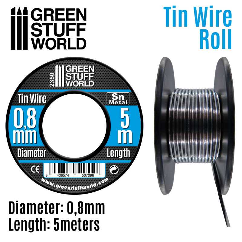 Flexible Tin Wire Roll | Green Stuff World