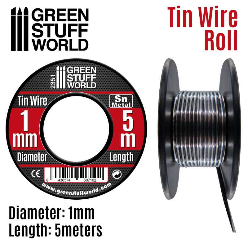 Flexible Tin Wire Roll | Green Stuff World