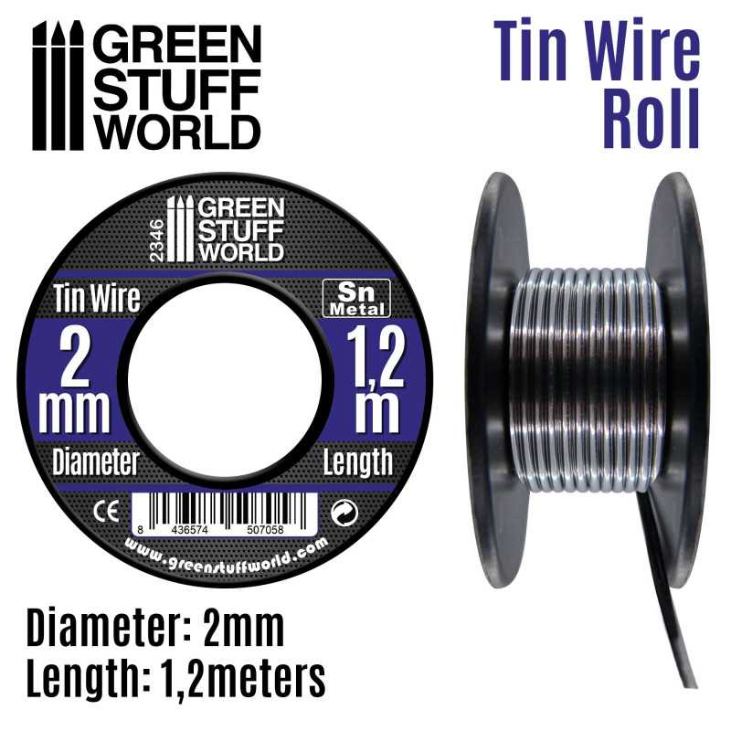 Flexible Tin Wire Roll | Green Stuff World