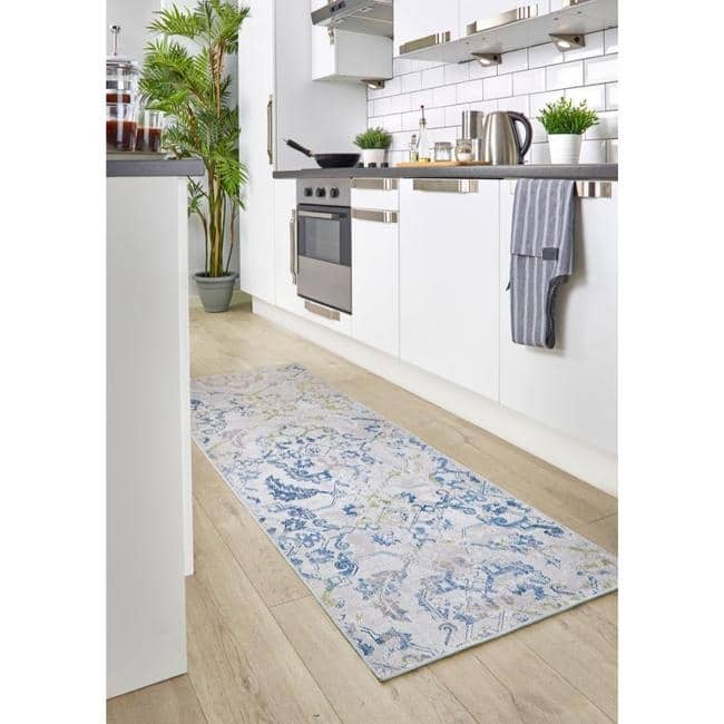Washable Rug Eterna Floral Design