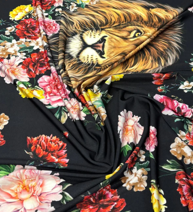Floral Print Fabric by Metre