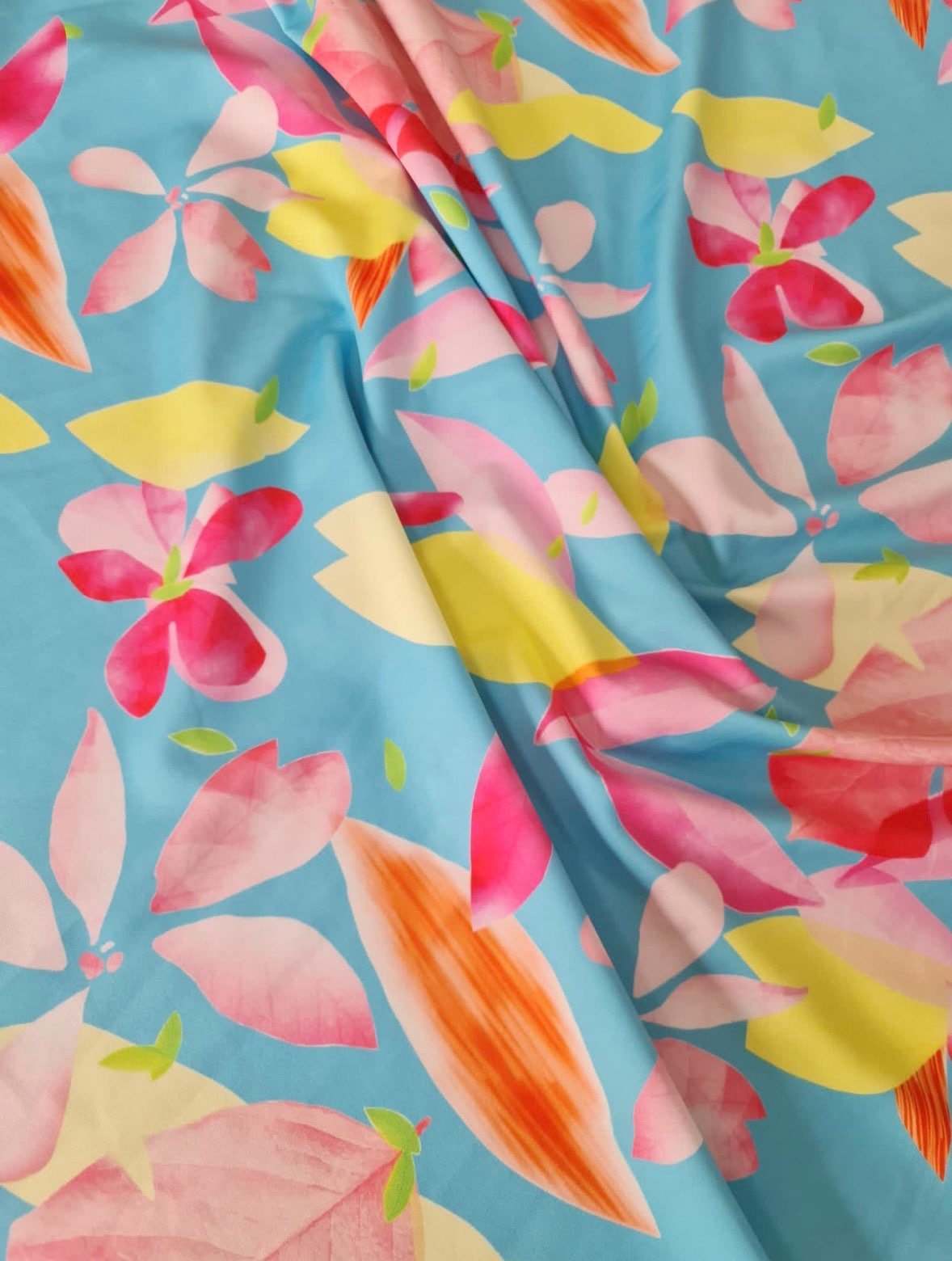 Floral Print Fabric by Metre