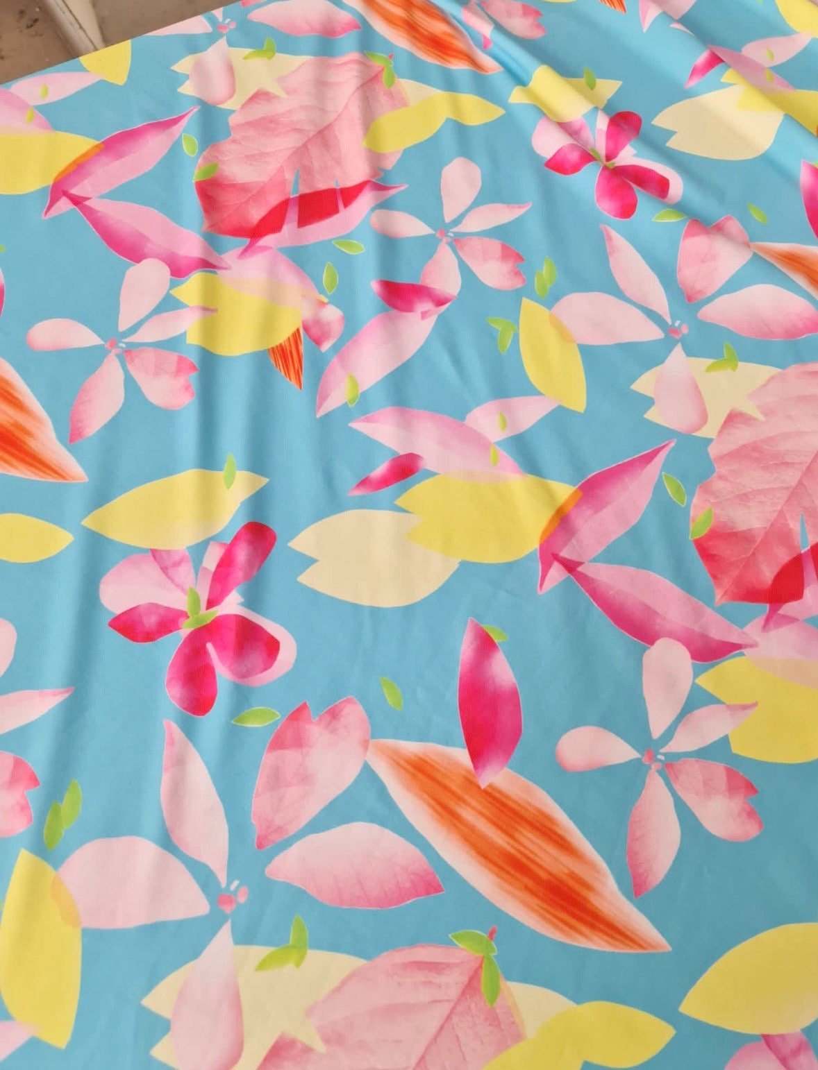 Floral Print Fabric by Metre