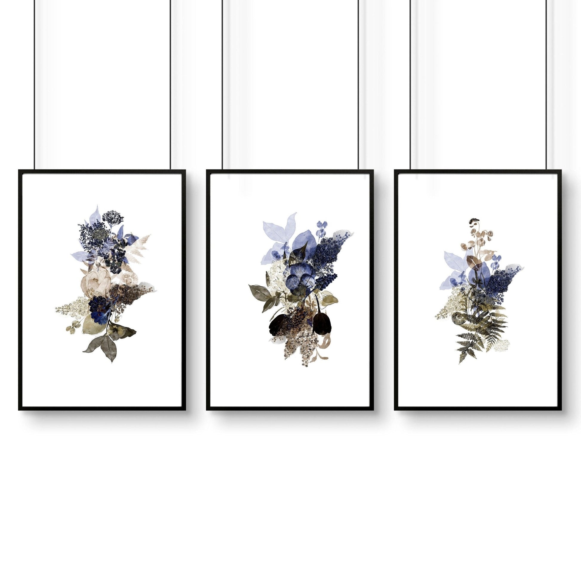 Wall art for homes | set of 3 wall art for living room