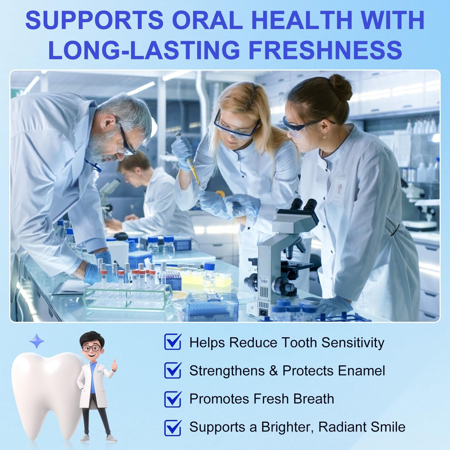 7.5% Hydroxyapatite Toothpaste (Fluoride Free) – Nano HA for Sensitive Teeth, Enamel Protection (2pcs)