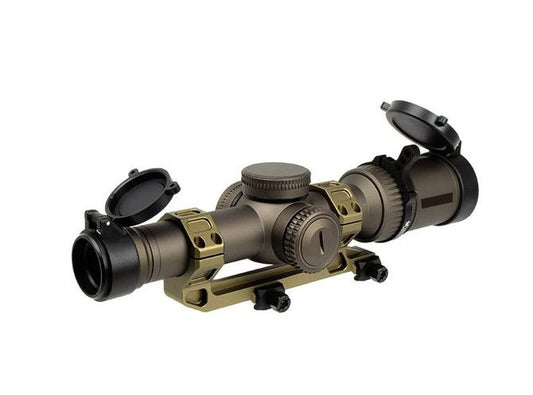 FMA Arrow Optics  1-6x24 RAZOR HD GenII-E Type Rifle Scope Mount Set Desert Colour Hard Case Included
