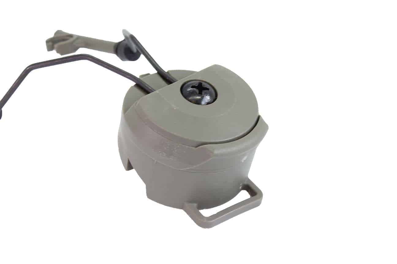 FMA PT Headset and Helmet Rail Adapter Set - OD Green